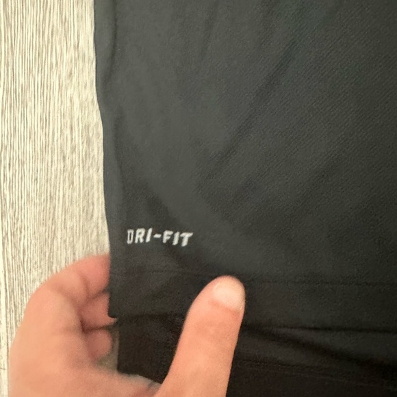 New! Nike DriFit x Atlanta Hawks Black Coach Golf Performance Polo Shirt~ M - Picture 5 of 5